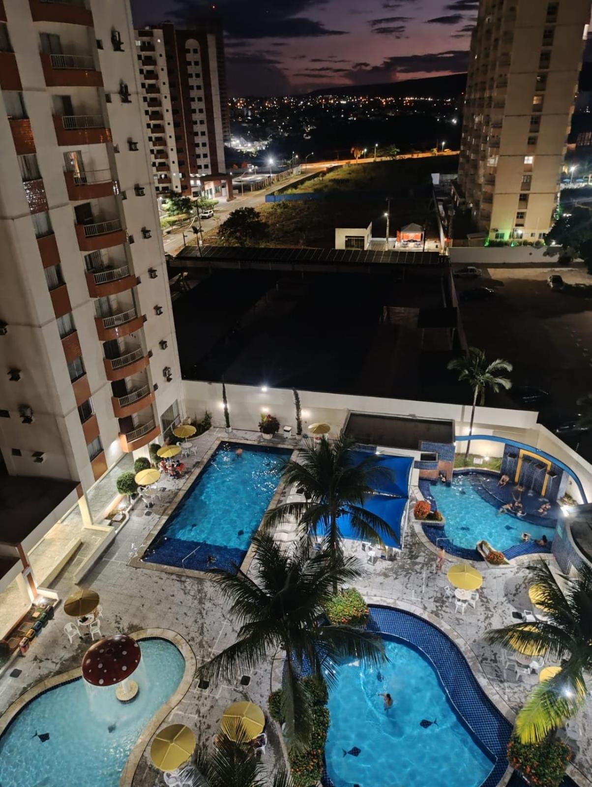 Jardins Das Thermas - Caldas Novas Vista Para Piscina 외부 사진
